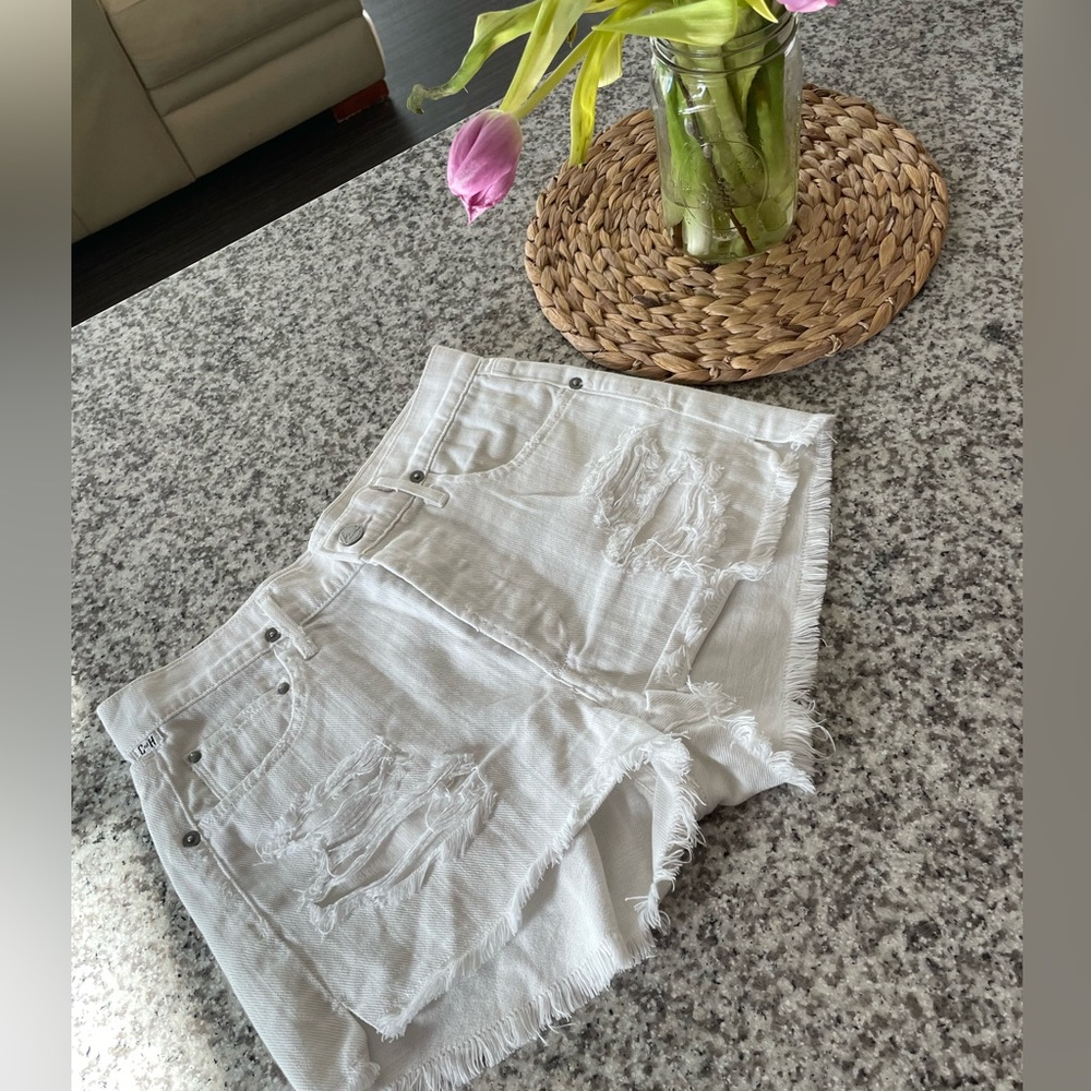 Citizens of Humanity distressed Jean shorts 100% cotton